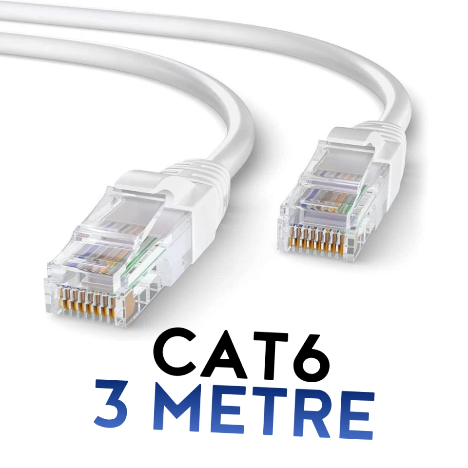 Vetech CAT6 Ethernet Kablosu · 3 Metre