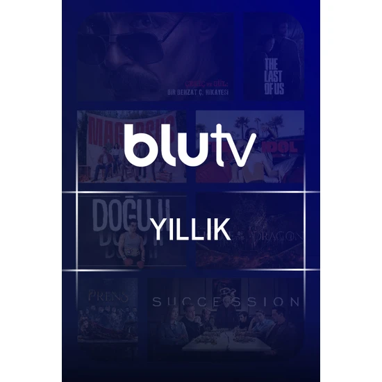 BluTV Hediye Kartı (Yıllık)