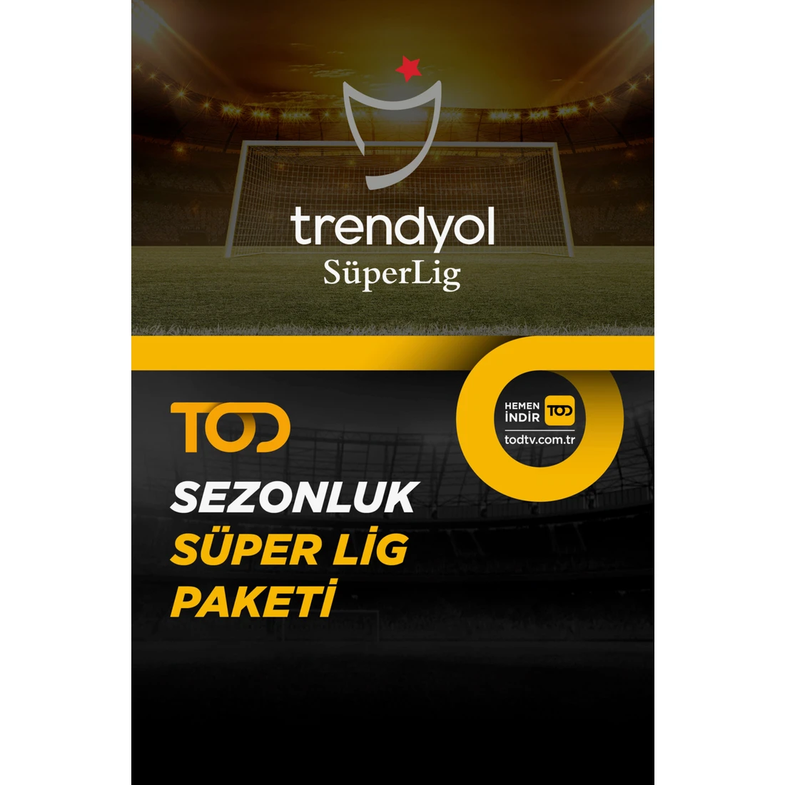 TOD Sezonluk Süper Lig Paketi – (Web + Cep + Tablet)