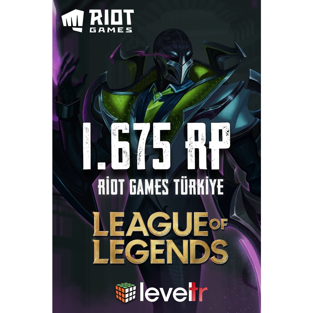 Riot Games League Of Legends 1675 Rp