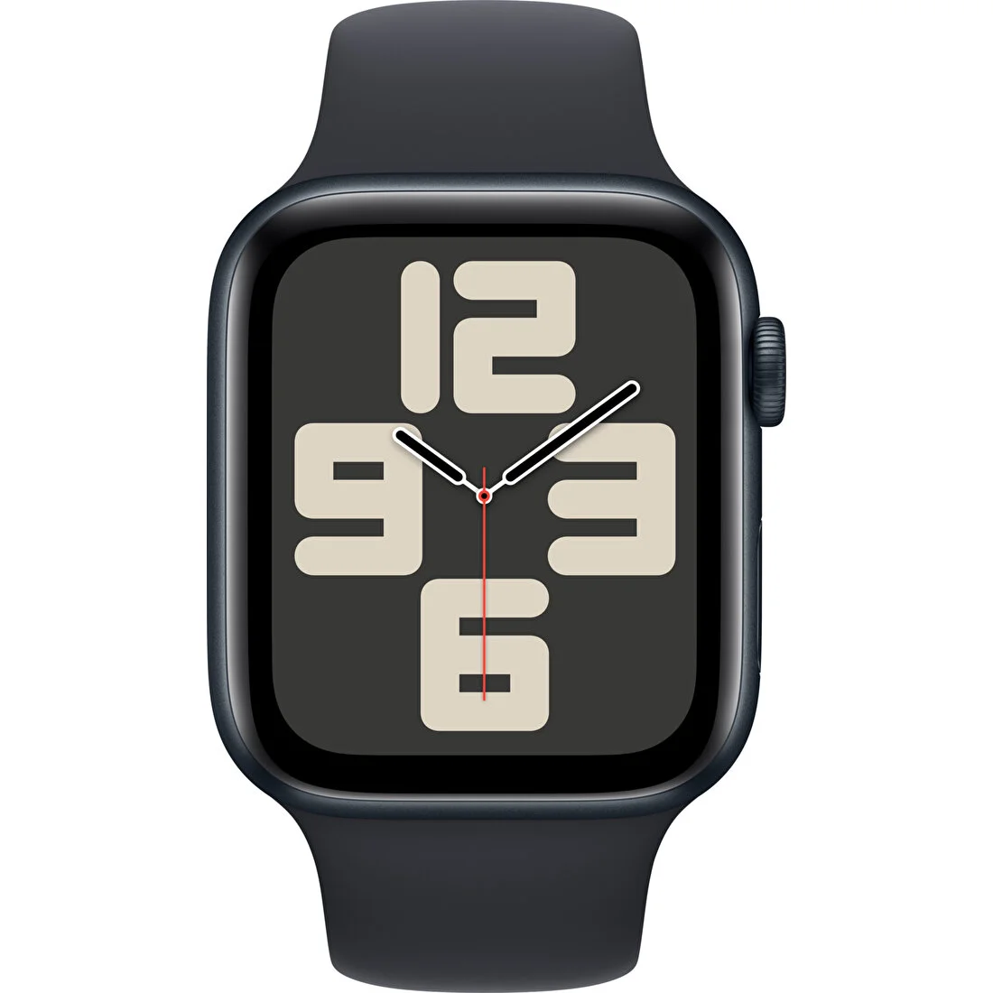 Apple Watch SE 2.Nesil (2023) GPS 44mm Midnight Aluminium Case with Midnight Sport Band