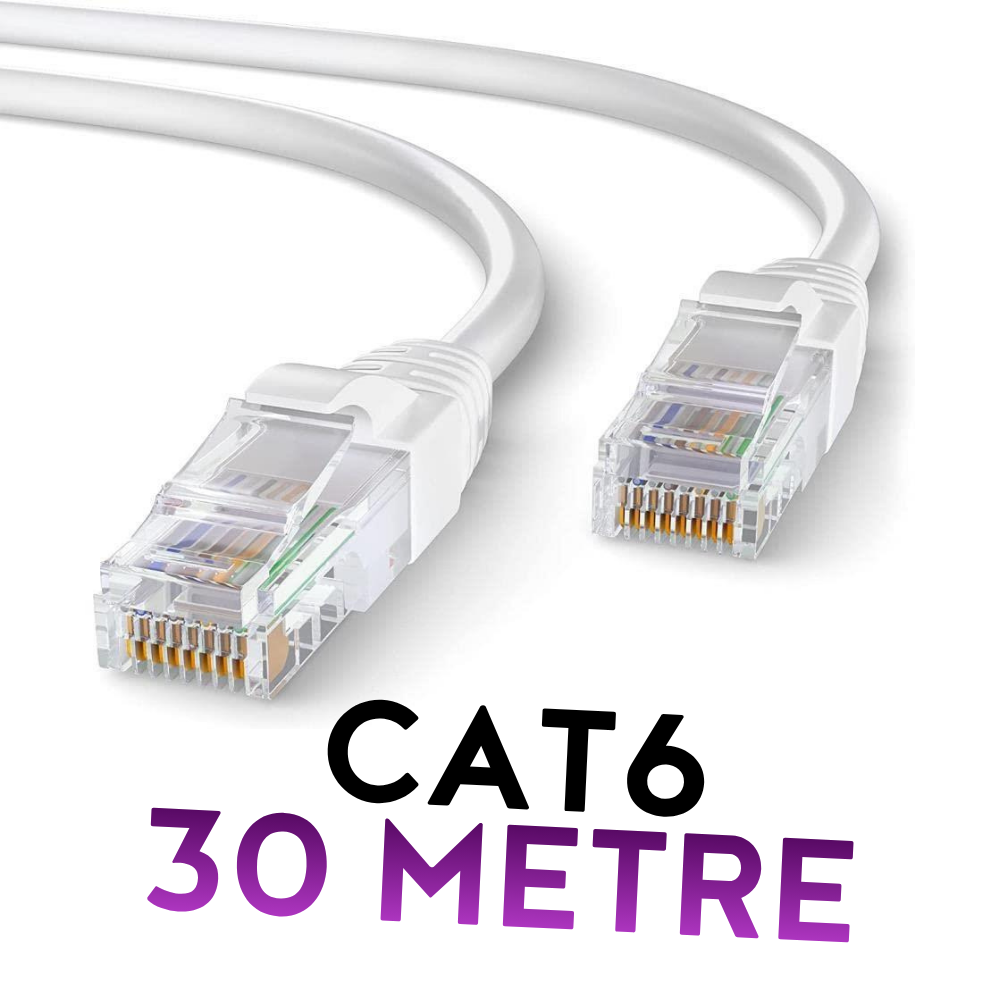Vetech CAT6 30 Metre Ethernet Kablosu