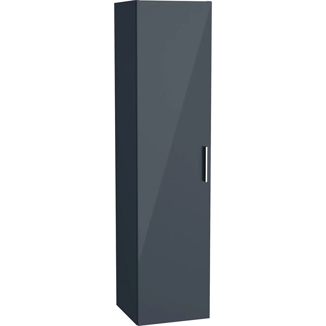 VitrA Mia 66167 Boy Dolabı, 35 cm, Parlak Antrasit